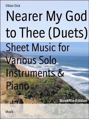 cover image of Nearer My God to Thee (Duets)